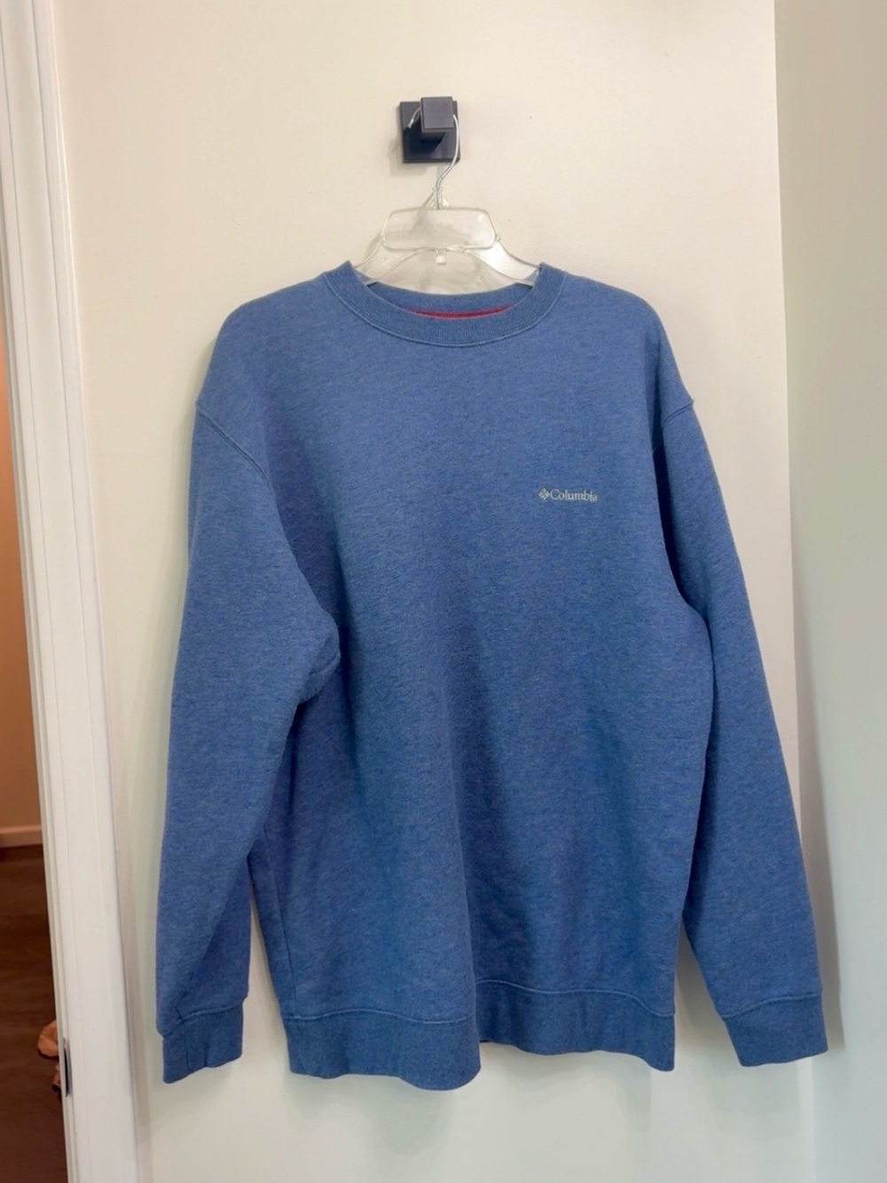 Columbia Men's Heather Blue Crewneck Sweatshirt